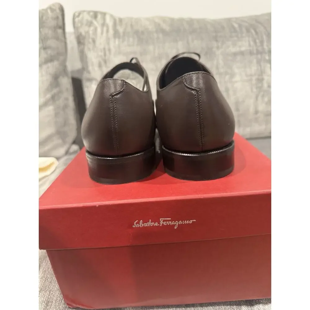 Salvatore Ferragamo Luce (Auburn Calf) Oxford sz. 8.5D - Picture 5 of 8